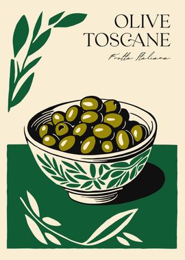 Green Italian Olives