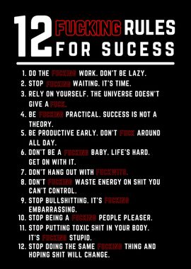 12 Rules For Success