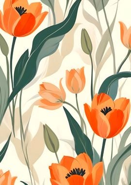 Orange Tulips