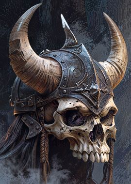 Viking Warrior Skull