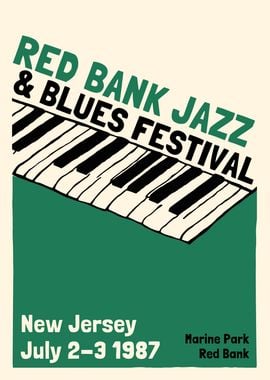 1987 Jazz Festival Poster