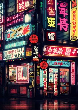 Japan Neon Art