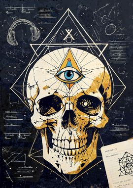 Third Eye Skull Journal