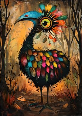 Vibrant Forest Dodo