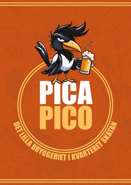 PICA PICO Brewery Logotype