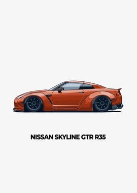 Nissan Skyline GTR R35