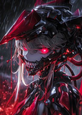 Cyberrobotic Anime Girl