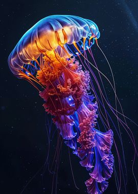 Blue Jellyfish