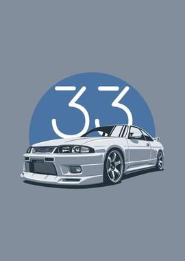 Nissan Skyline GTR R33