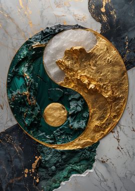 Yin Yang Kintsugi Harmony