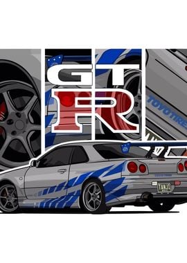 Nissan Skyline GTR R34