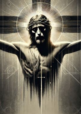 Jesus Crucified Wall Art