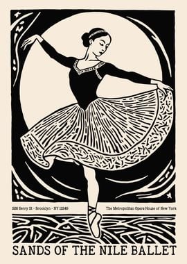 NYC Ballet Poster