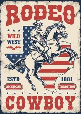 Rodeo Cowboy American