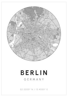 Berlin Minimal Map