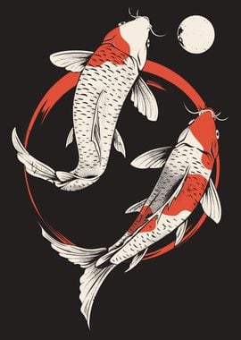 Japanese Koi Fish