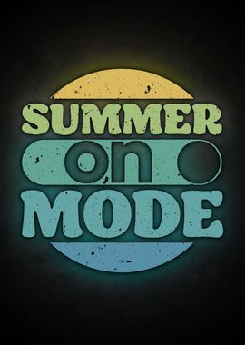 Summer Mode On retro