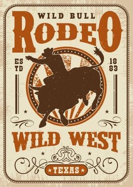 Rodeo Wild West Texas