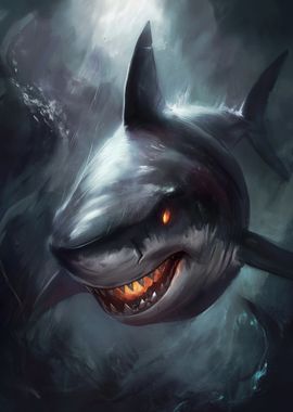 Surreal Fantasy Shark