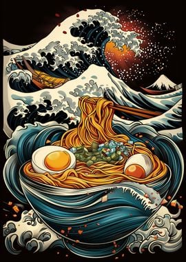 Mount Fuji Ramen Bowl