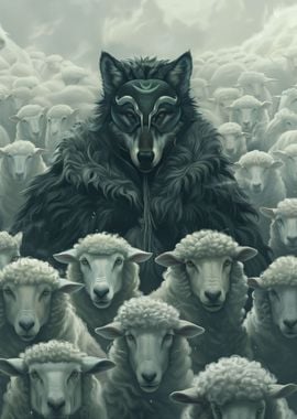 Wolf Mask Sheep Leader