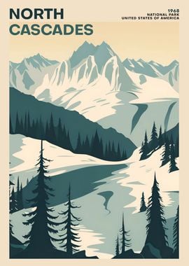 North Cascades Park Poster