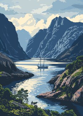 Fjord Landscape