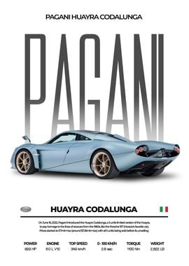 Pagani Huayra Codalunga