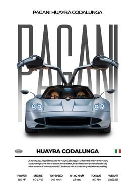 Pagani Huayra Codalunga