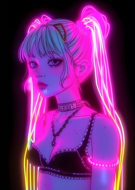 Neon babe