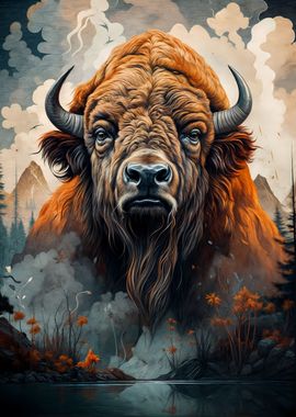 majestic bison