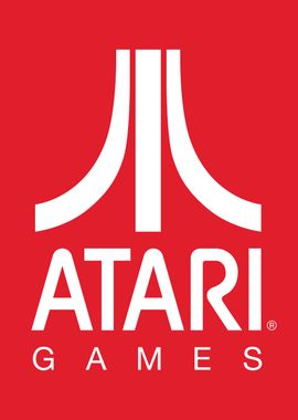 Logo Atari Games Red