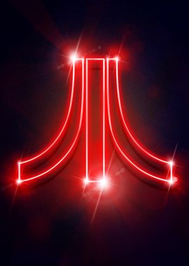 Atari Neon Logo