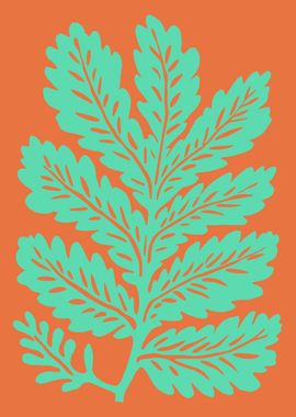 Mint Leaf Print