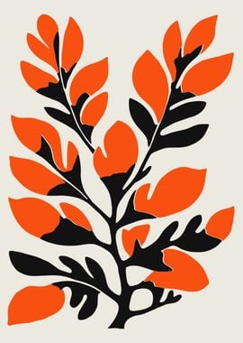 Retro Nature Print