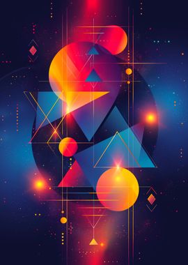 Abstract Shapes Artwork