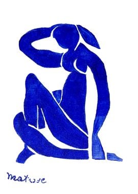 Blue Nude Henri Matisse