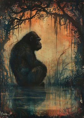 Pensive Gorilla