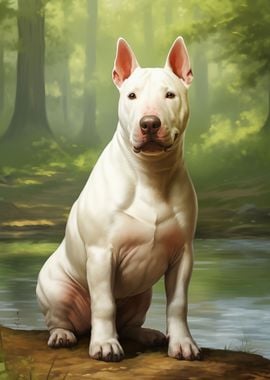 White Bull Terrier