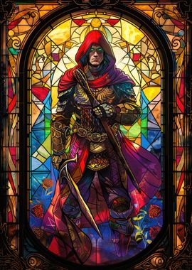 Stained Glass Battle Mage