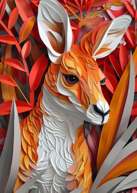 Kangaroo Paper Craft