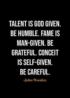 John Wooden quotes 