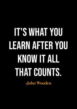 John Wooden quotes 