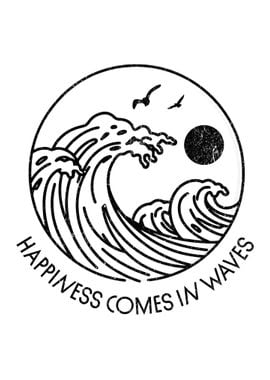 Happiness Comes in Waves