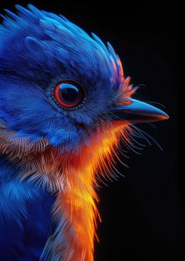 Birds in Neon