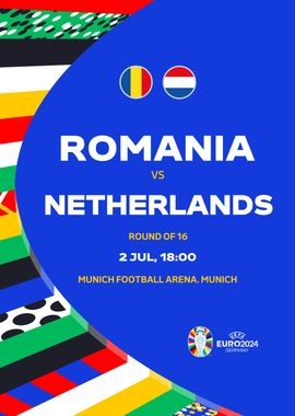 1/8 Romania vs Netherlands