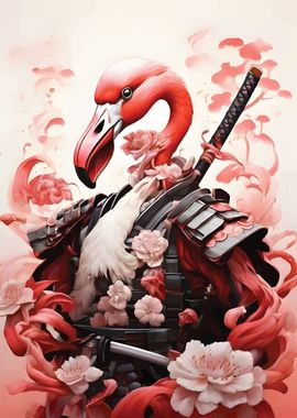 Flamingo Samurai