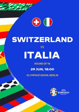 1/8 Switzerland vs Italy