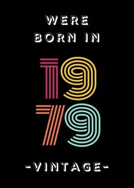 Were Born In 1979