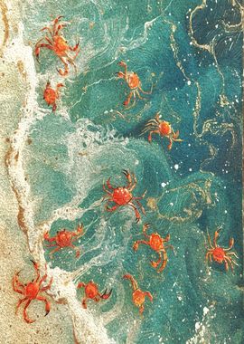 crabs running